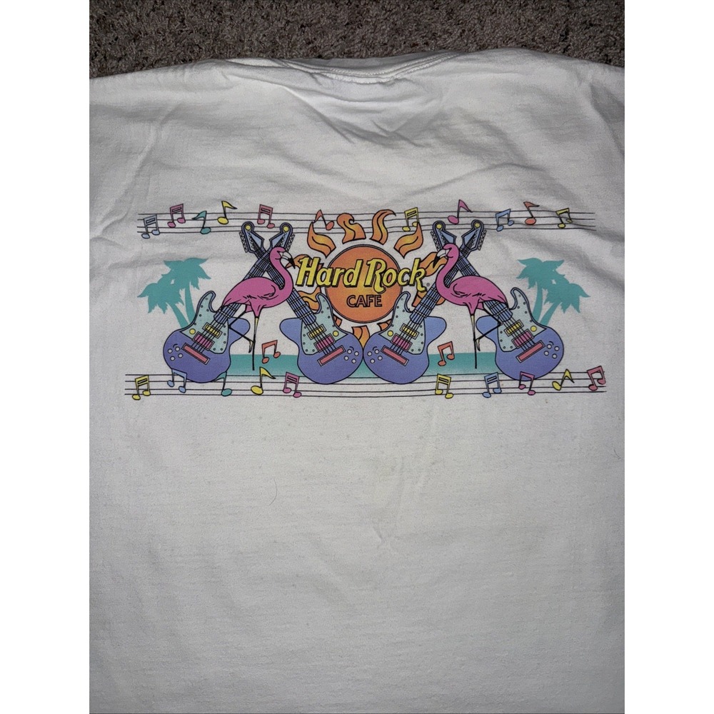 Hard Rock Cafe‎ Miami Vintage Print Shirt Jersey Men's Size XL - Picture 6 of 6